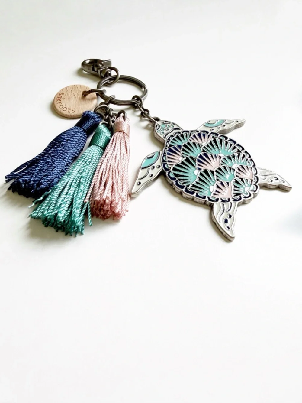 Sakroots Turtle Bag Charm Keychain
